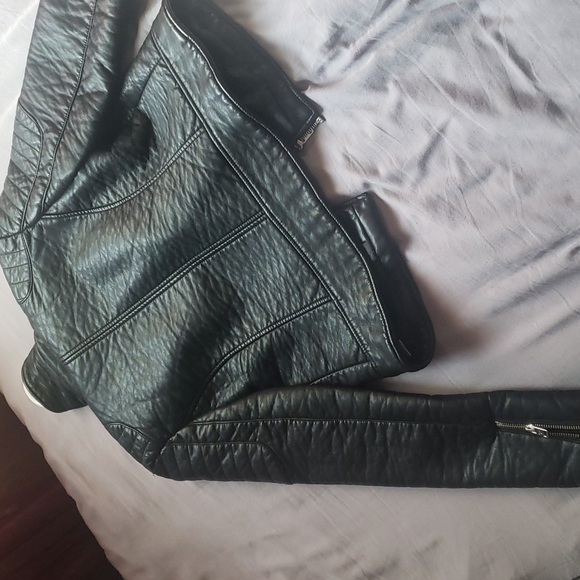 Faux Leather Jacket - Picture 2 of 3